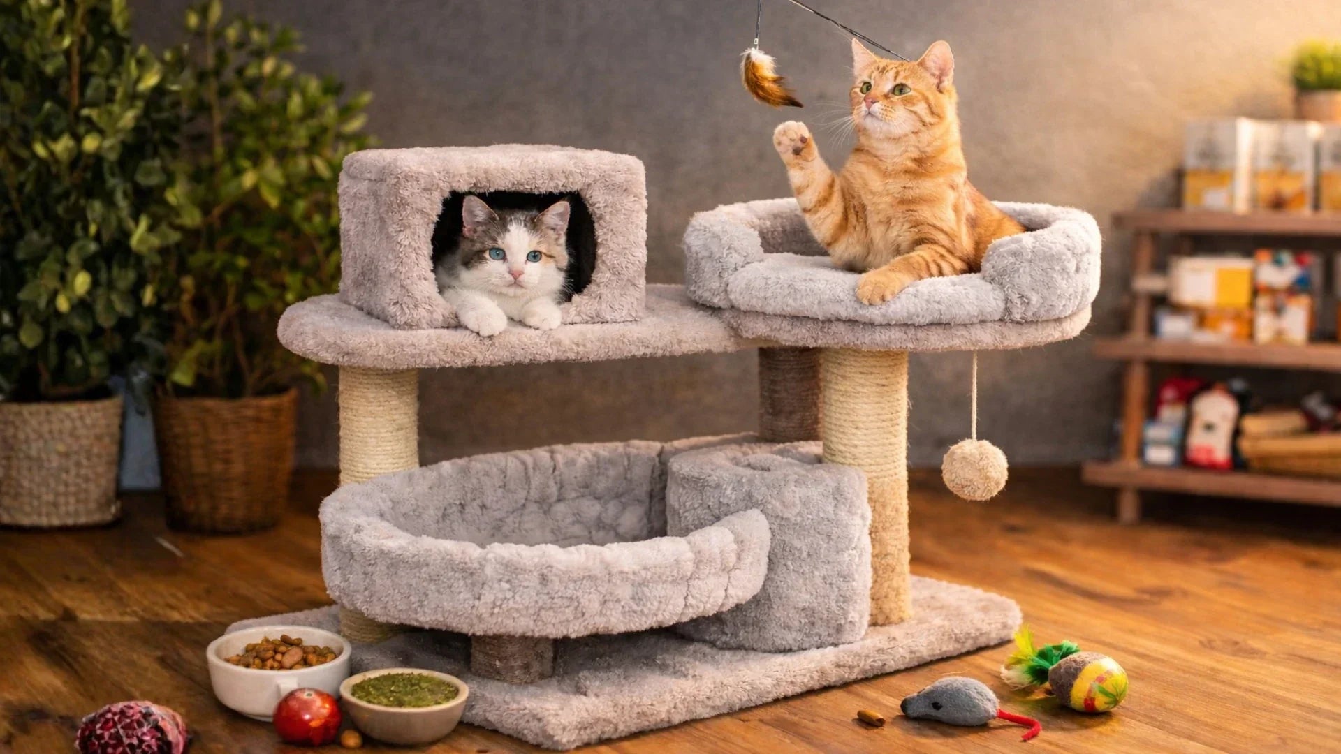 Comment attirer votre chat sur un arbre à chat ? Astuces efficaces